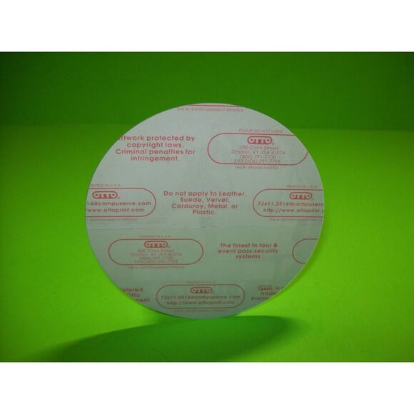 Bush Razorblade Suitcase Backstage Pass Concert Tour Otto Cloth Original 1996 - Picture 3 of 12